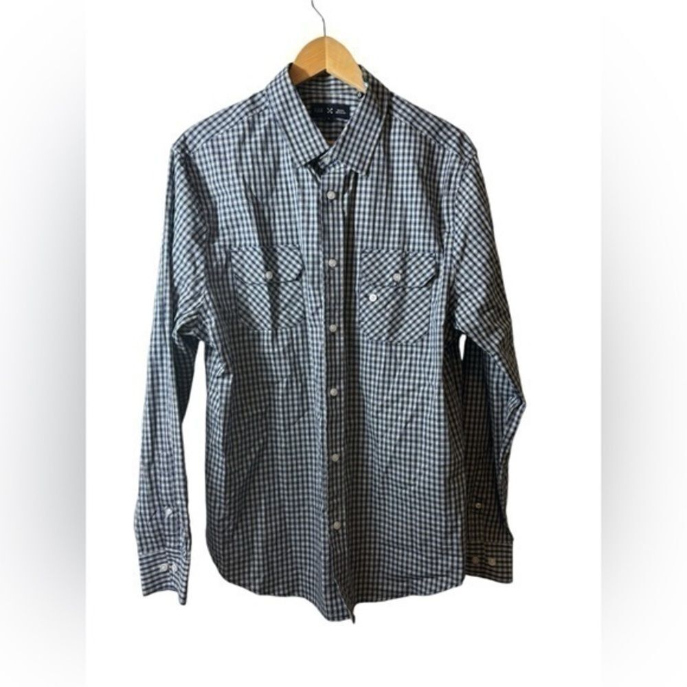 FIVE FOUR l Mark Mcnairy button up shirt plaid large